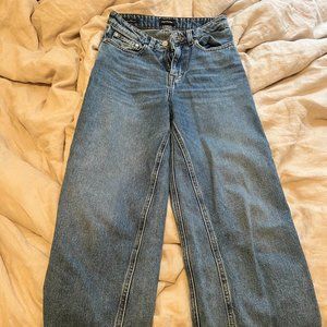 Frank and Oak Wide Leg Jean | Size 26